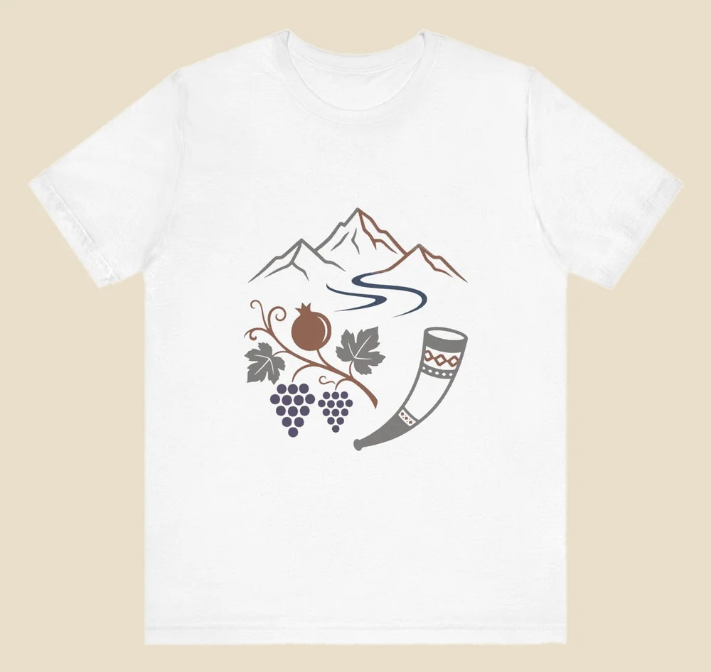 Horn & Pomegranate shirt